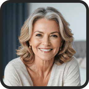 Reader testimonial profile